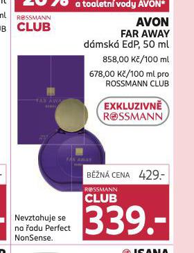 AVON FAR AWAY