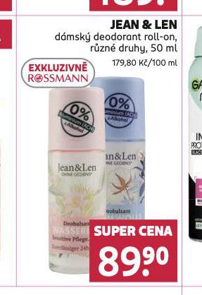 JEAN & LEN DEODORANT