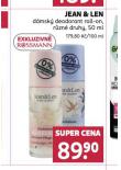 JEAN & LEN DEODORANT