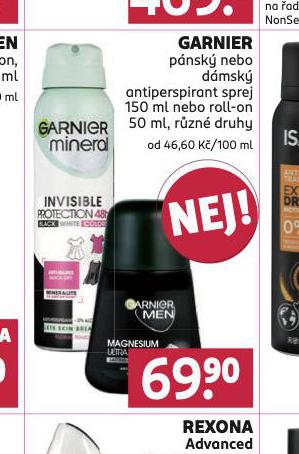 GARNIER ANTIPERSPIRANT