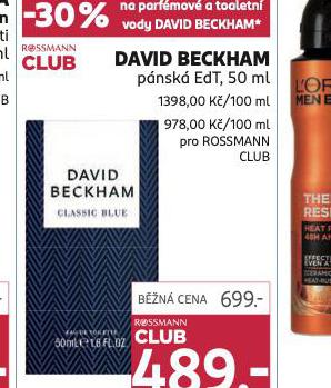 DAVID BECKHAM PSNK EDT