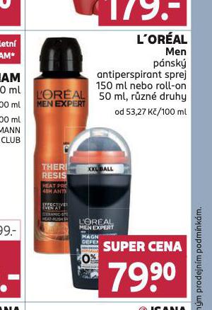 LOREAL MEN ANTIPERSPIRANT