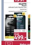 GILETTE MACH3 NHRADN HLAVICE