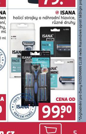 ISANA HOLIC STROJKY A NHRADN HLAVICE