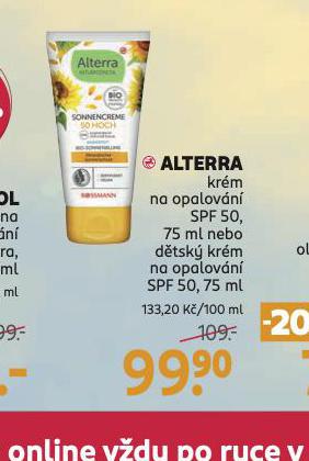 ALTERRA KRM NA OPALOVN