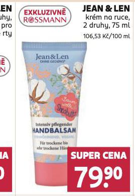 JEAN & LEN KRM NA RUCE