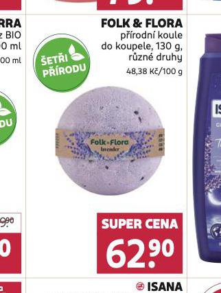 FOLK & FLOR PRODN KOULE DO KOUPELE