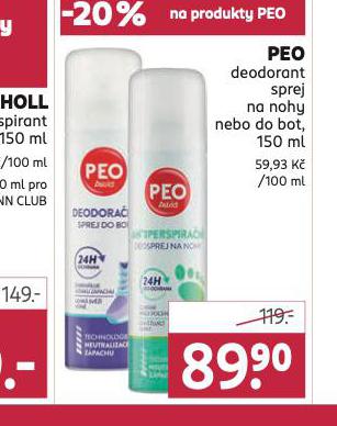 PEO DEODORANT