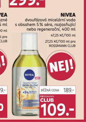 NIVEA DVOUFZOV MICELRN VODA