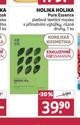 HOLIKA HOLIKA TEXTILN PLEOV MASKA