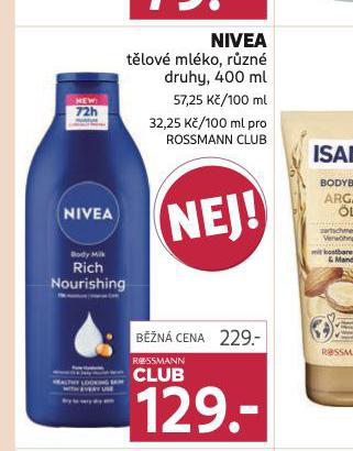 NIVEA TLOV MLKO