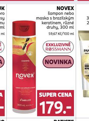 NOVEX AMPON, MASKA