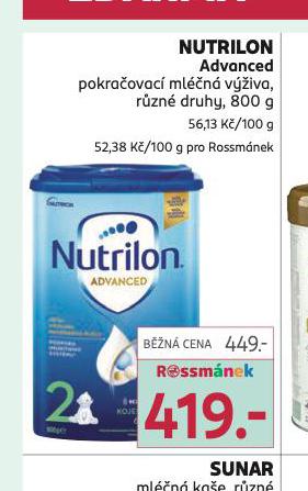 NUTRILON ADVANCED POKRAOVAC MLN VݎIVA