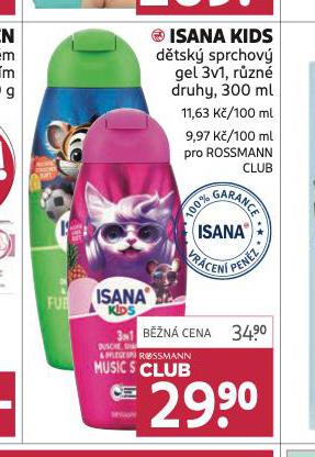 ISANA KIDS DTSK SPRCHOV GEL