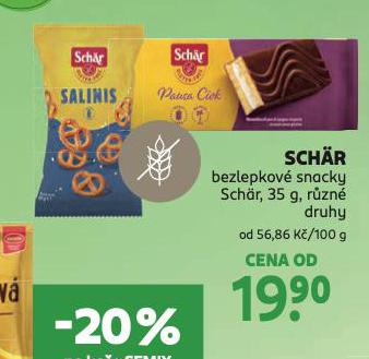 SCHR BEZLEPKOV SNACKY