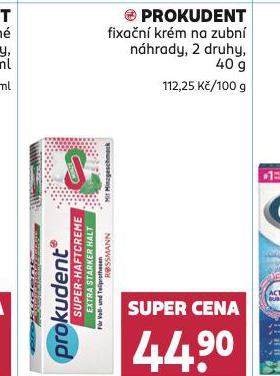 PROKUDENT FIXAN KRM NA ZUBN NHRADY