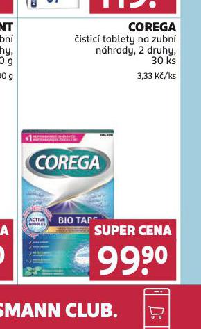 COREGA ISTC TABLETY NA ZUBN NHRADY