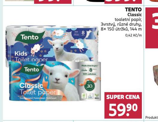 TENTO TOALETN PAPR