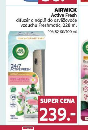 AIRWICK ACTIVE FRESH DIFUZR A NPL
