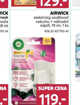 AIRWICK ELEKTRICK OSV̎OVA VZDUCHU