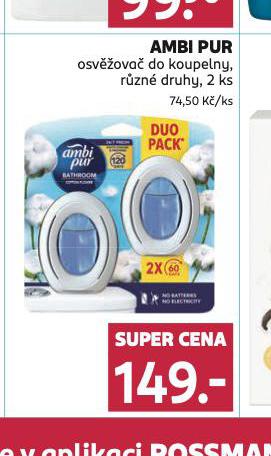 AMBI PUR OSV̎OVA DO KOUPELNY