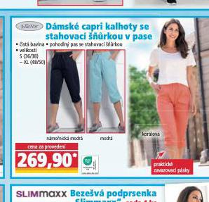 DMSK CAPRI KALHOTY SE STAHPVAC RKOU V PASE