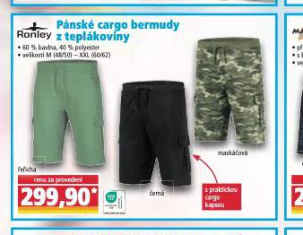 PNSK CARGO BERMUDY Z TEPLKOVINY