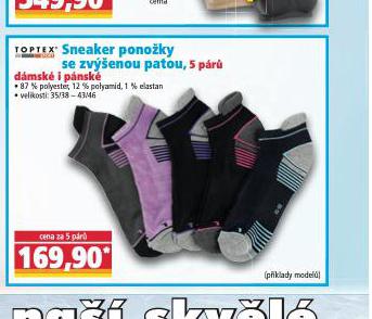 SNEAKER PONOKY SE ZV݊ENOU PATOU