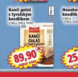 KAN GUL S TYROLSKM KNEDLKEM