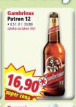 PIVO GAMBRINUS PATRON 12