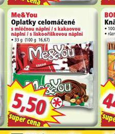 ME&YOU OPLATKY CELOMEN