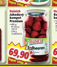 JAHODOV KOMPOT PREMIUM