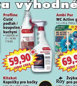 PROFLINE ISTI PODLAH / KOUPELEN / KUCHYN