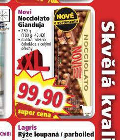 NOVI NOCCIOLATO GIANDUJA