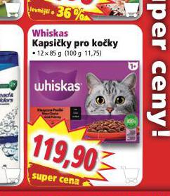 WHISKAS KAPSIKY PRO KOKY