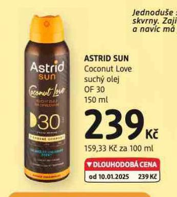 ASTRID SUN SUCH OLEJ