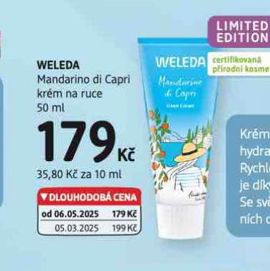 WELEDA KRM NA RUCE