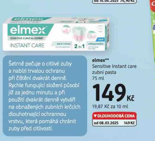 ELMEX SENSITIVE ZUBN PASTA
