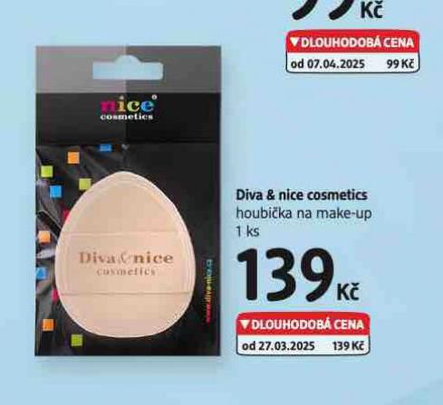 DIVA & NICE COSMETICS HOUBIKA NA MAKE-UP