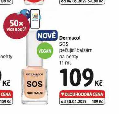 DERMACOL SOS PEUJC BALZM NA NEHTY
