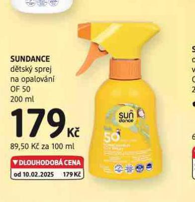 SUNDANCE DTSK SPREJ NA OPALOVN OF 50