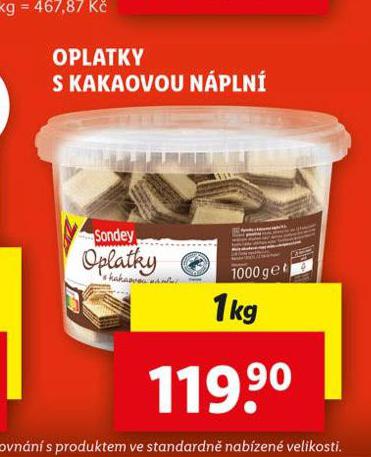 OPLATKY S KAKAOVOU NPLN