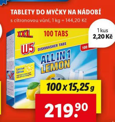 TABLETY DO MYKY NDOB