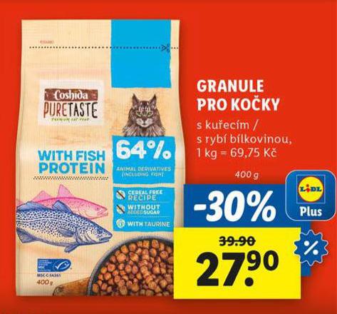 GRANULE PRO KOKY