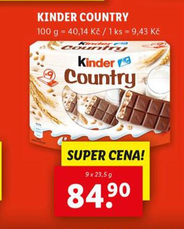 KINDER COUNTRY