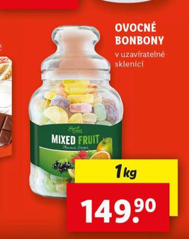 OVOCN BONBONY