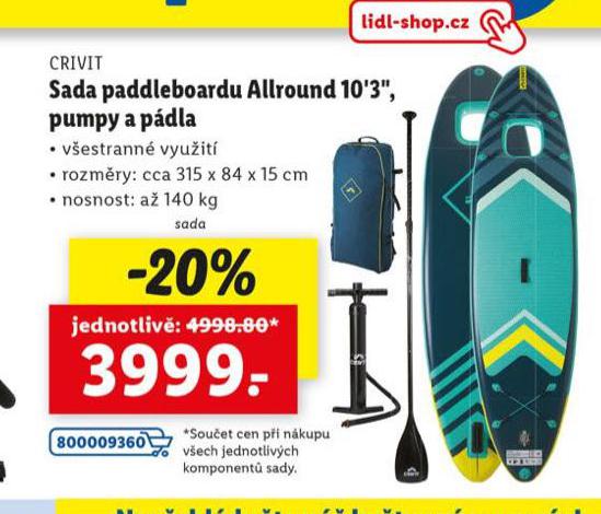 SADA PADDLEBOARDU