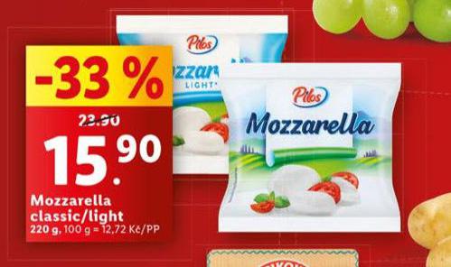 MOZZARELLA CLASSIC / LIGHT