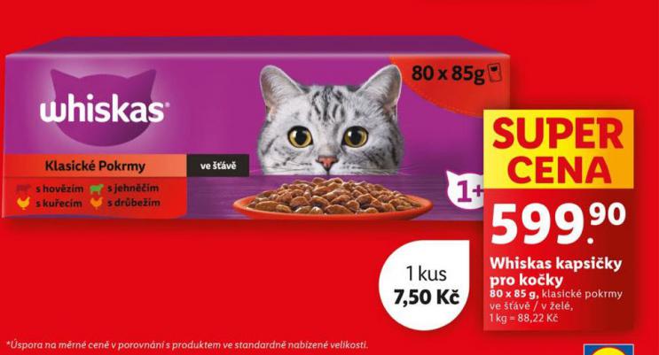 WHISKAS KAPSIKY PRO KOKY