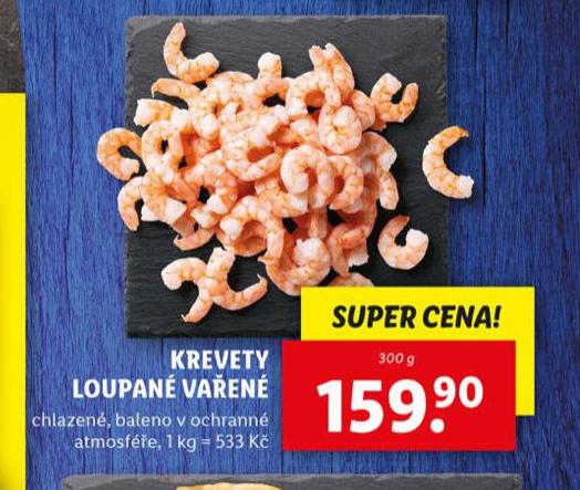 KREVETY LOUPAN VARN